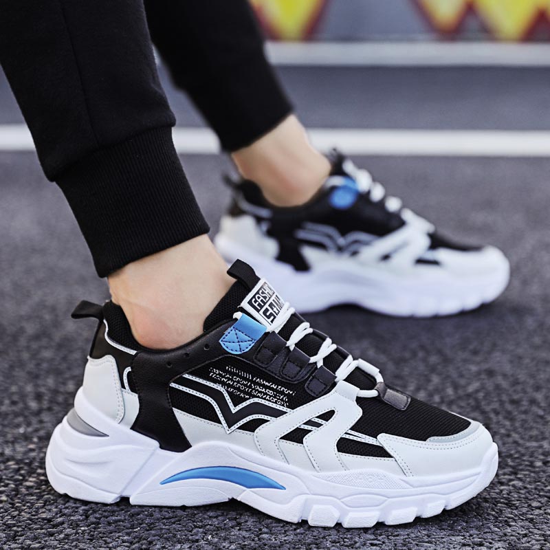 Japanese Mom Lifestyle - Große Größe Chunky Höhe Mann Turnschuhe
