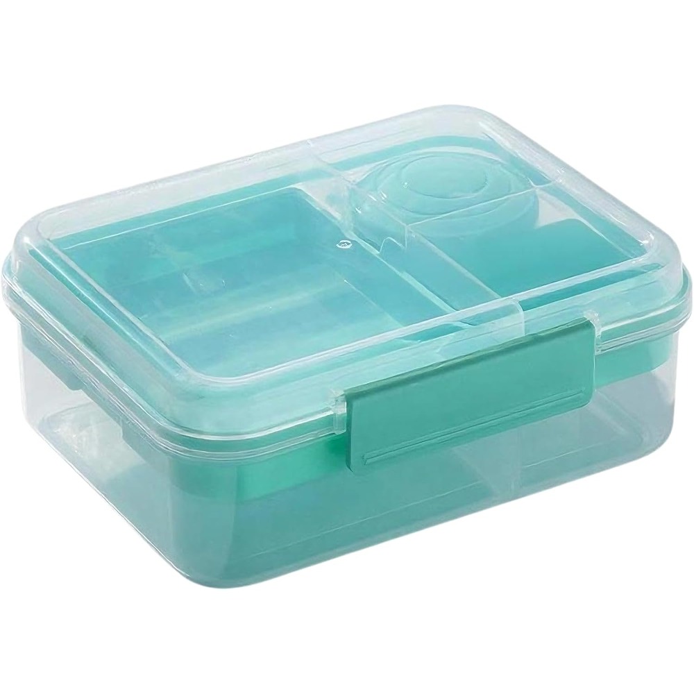 Bento Box Two Tier - 1Pcs Tragbare Unterteilt Lunch Box Picknick