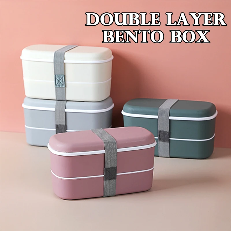 Neue tragbare auslaufs ichere  – Bento Box Two Tier Bewertung und Preis