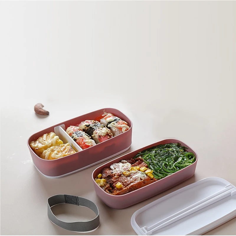 Neue tragbare auslaufs ichere  – Bento Box Two Tier Bewertung und Preis