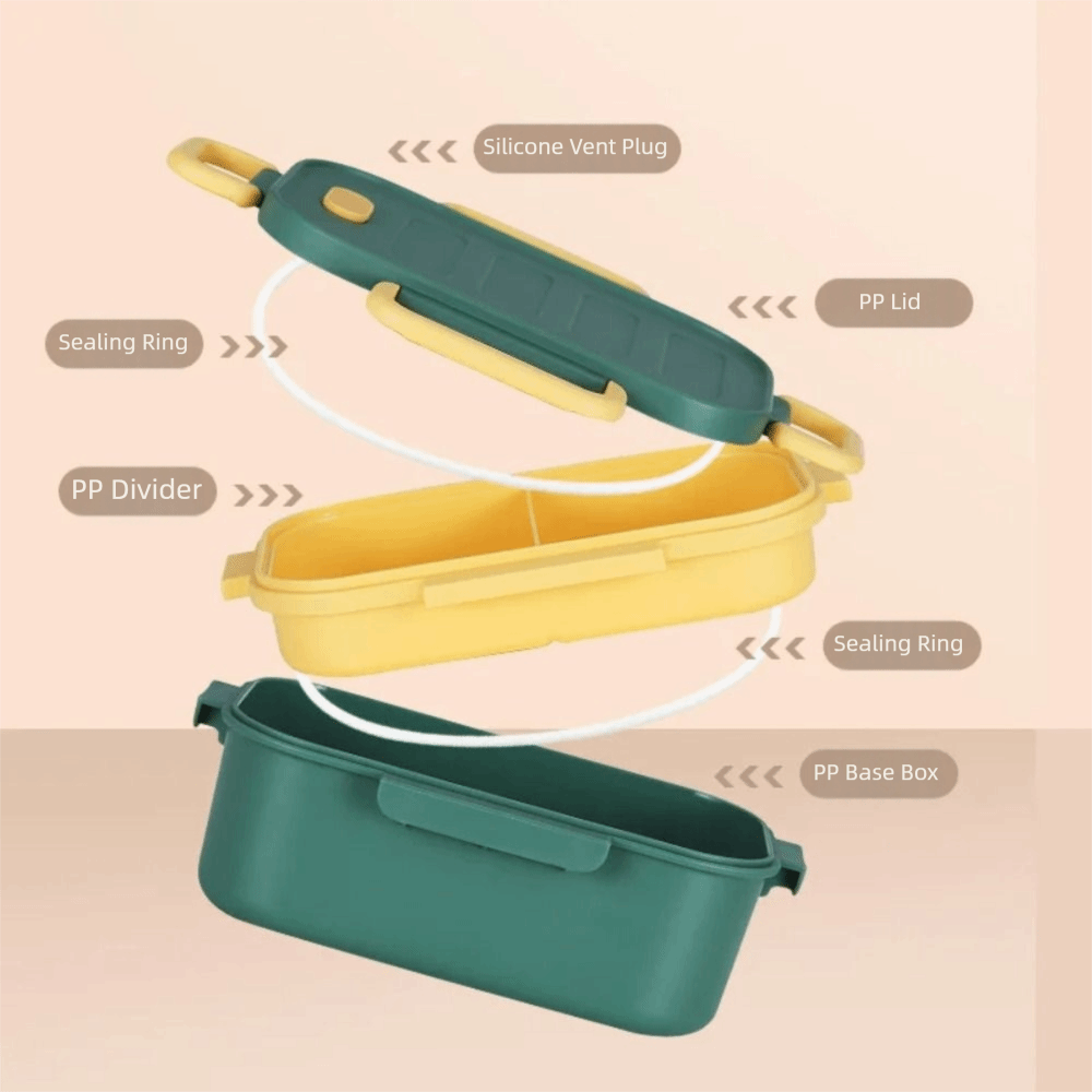Doppelschichtige Lunchbox mit  – Bento Box Two Tier Bewertung und Preis